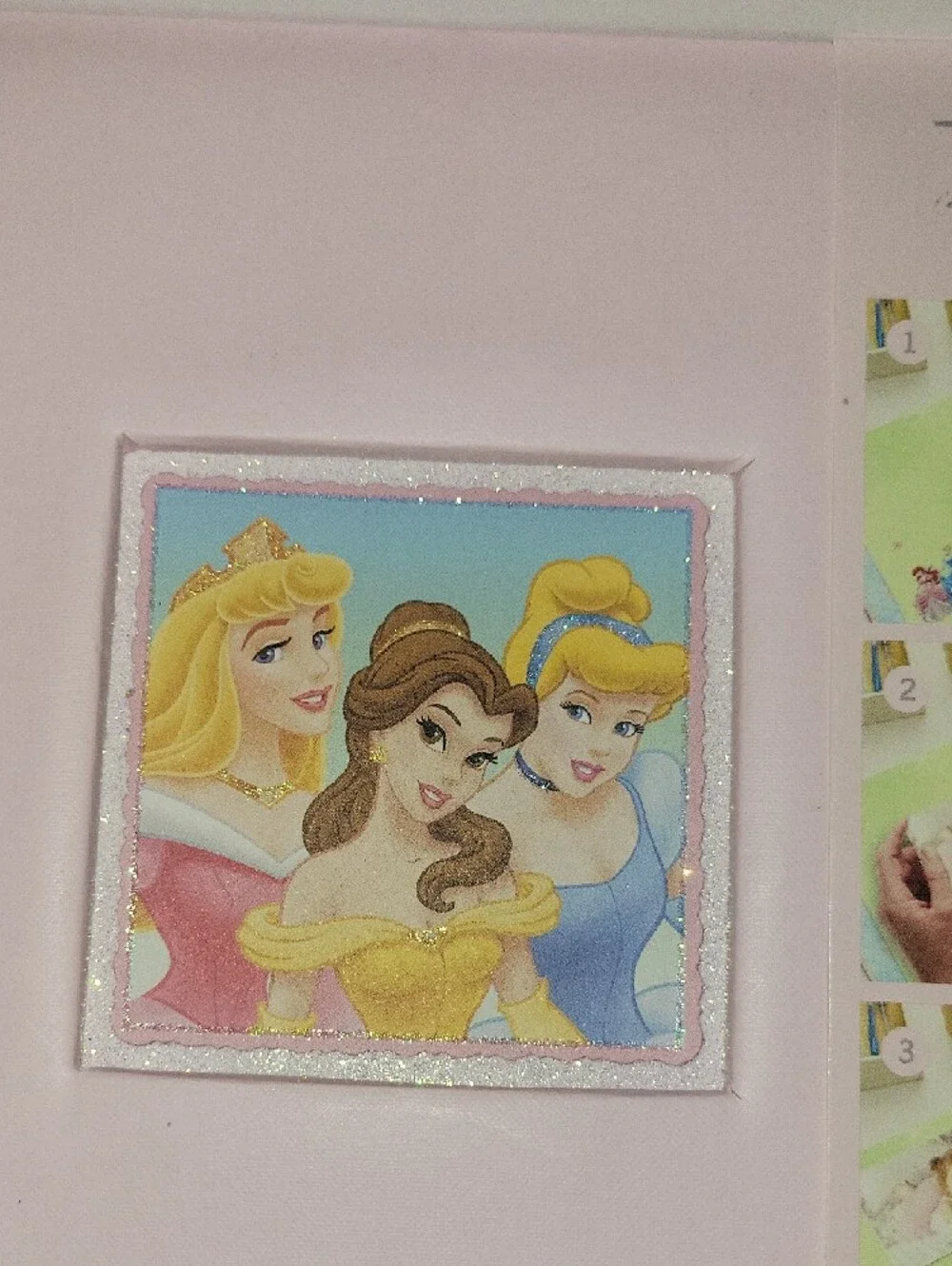 NIB Disney Princess Pink Instant Scrapbook